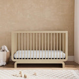 Storkcraft Santorini Deluxe 5-in-1 Convertible Crib with Bonus Toddler Guardrail (Driftwood) – GREENGUARD Gold Certified, Toddler Guardrail Included in Box, Fits Standard Crib Mattress Storkcraft
