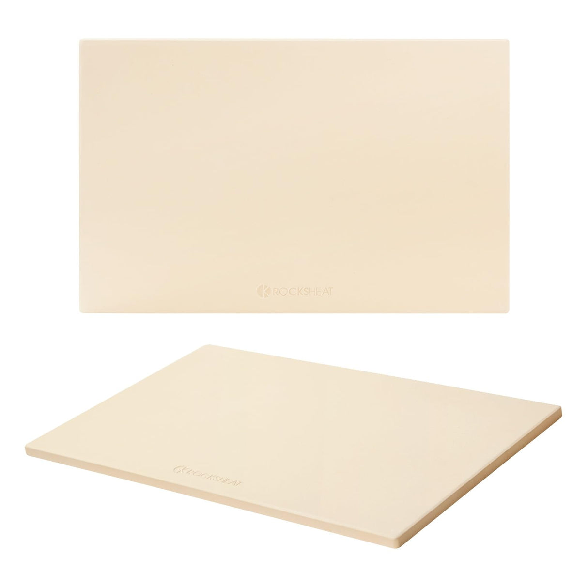 ROCKSHEAT Pizza Stone, Rectangular Extra Large 22" x 14" x 0.6" Pizza Stones for Oven Grill BBQ, Industrial Commercial Heavy Duty Cordierite Baking Stone for Pizza Bread, Outdoor Pizza Accessories ROCKSHEAT