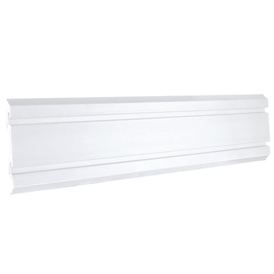 ATOOLA Slatwall Panels 6" x 24", 4-Pack Slatwall Board, PVC Slat Wall Paneling, Heavy Duty Garage Wall Organizer