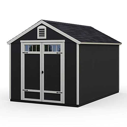 Handy Home Products Greenbriar 8X10 Do-It-Yourself Storage Shed with Floor - WoodArtSupply