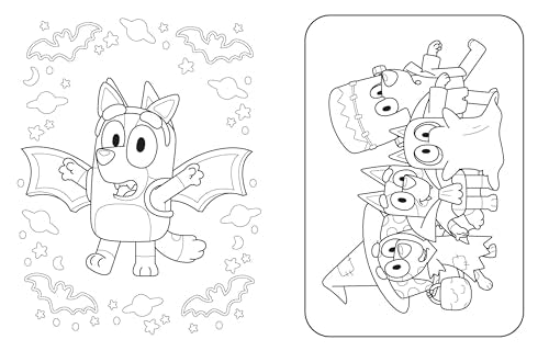 Bluey: Hooray, It's Halloween!: A Coloring Book