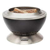 Cuisinart 24” Cleanburn Smokeless Fire Pit with Removable Ash Pan, Portable Outdoor Wood Burning Fireplace, Smoke Free Stainless Steel Outdoor Heater, Enhanced Airflow and Easy Cleanup with Ash Pan Cuisinart