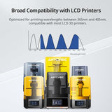 ANYCUBIC 3D Printer Resin, Odorless Standard Photopolymer Resin, High Precision and Low Viscosity, Fast UV-Curing ABS Like Resin for 8K/10K/14K LCD 3D Printing (Black, 1kg) ANYCUBIC