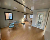 30 ft Tiny Luxury Expandable Prefab House to Live in 1 Bathroom, 1 Bedroom & 1 Kitchen- for Small Family. Insulated with Free Water Heater Tiny Backyard House, Movable, Foldable, and Expandable S.E.Q quick.simple.easy