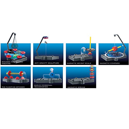 4M Kidzlabs Anti Gravity Magnetic Levitation Science Kit - Maglev Physics Stem Toys Educational Gift for Kids & Teens, Girls & Boys (3686) 4M