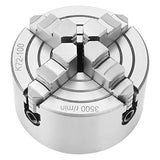 Lathe Chuck, Wood Lathe Chuck 4 - Jaw Independent Reversible 4inch SANOU K72-100 Metal Lathe Chuck Turning Machine Accessories Brrnoo