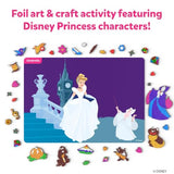 Skillmatics Foil Fun - Disney Princess, Mess-Free Art & Craft Kits for Kids, DIY Creative Activity, Travel Toys, Perfect Gifts for Fans of Moana, Cinderella, Ariel, Jasmine, Ages 4, 5, 6, 7, 8, 9 Skillmatics