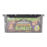 Original Stationery Dinosaur Slime Kit - Glow-in-The-Dark DIY Set for Creating Lava, Blood & Poop Effects, Unique Dino Scene, Birthday Gift Slime Kit for Boys Ages 8-12 Original Stationery