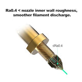 Creality Ender 3 V3 KE Ceramic Hotend Kit 300°C High Temperature Heating Block 3D Printer Parts All Metal High Thermal Conductivity Extruder Hot End Replacement with 2Pcs 0.4 Nozzles Aladrs