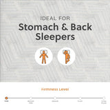 Signature Design by Ashley Queen Size Palisades 14 Inch Firm Hybrid Mattress with Quick Response Gel Memory Foam Signature Design by Ashley