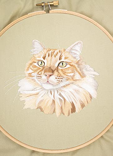 Pet Portrait Embroidery: Lovingly Stitch Your Dog or Cat; A Modern Guide to Thread Painting C&T Publishing