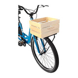 Pure Cycles Bicycles Wood Bike Crate, Natural Pine Pure Cycles