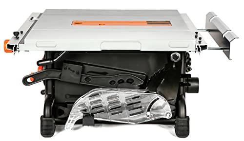 WEN TT1015 15-Amp 2 HP 10-Inch Industrial Benchtop Jobsite Table Saw , Black WEN