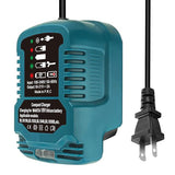 JJXNDO DC18RC 18 Volt Lithium Battery Charger Replacement for Makita 18V Lithium-Ion Battery BL1850 BL1840B BL1820 BL1815 BL1860 BL1430 BL1450 BL1830 Mini Compact Charger(Not for 14.4V) JJXNDO