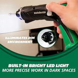 Metabo HPT Cordless Screwdriver Set, 3.6V, Precision Screwdriver Set with Case, 2 Lithium-Ion Batteries, Charger and Bit, 21 Clutch, Electric Screwdriver with LED light, Torque Screwdriver, DB3DL2 Metabo HPT