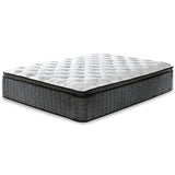 Signature Design by Ashley King Size Ultra Luxury 16 Inch Hyper Cool Euro Top Hybrid Mattress with Cooling Gel Memory Foam Signature Design by Ashley