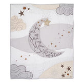 Lambs & Ivy Goodnight Moon 3-Piece Celestial Nursery Baby Crib Bedding Set Lambs & Ivy
