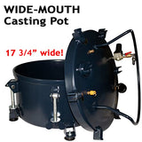 California Air Tools 1810C 10 Gallon Casting Pressure Pot California Air Tools