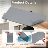 4 Pcs Silicone Heat Press Mat, Heat Press Pad for Hat HTV Transfer Vinyl, Heat Resistant, Cuttable, Hat Press Accessories for Hats and Small Items KCMOSGI