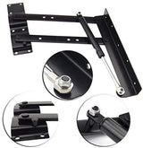 2pcs Folding Lift up Top Coffee Table Lifting Frame Desk Mechanism Hardware Fitting Hinge Spring Standing Rack Hinge Rack Bracket (Gas Hydraulic) GreatBba
