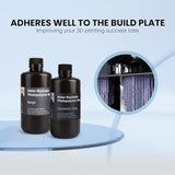 ELEGOO Water Washable 3D Printer Resin LCD UV-Curing Resin 405nm Standard Photopolymer Resin for Mars Saturn Jupiter MSLA DLP LCD 3D Printing 500Gram Yellow ELEGOO