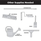 Rust-Oleum 293513 Rocksolid Polycuramine Garage Oil Floor Coating, 2.5 Car Kit, Gray, 180 Fl Oz (Pack of 1) Rust-Oleum