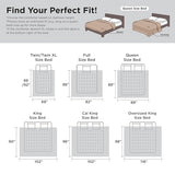 Bedsure Duvet Insert Twin XL Size - Lightweight Comforter, Quilted Cooling Duvet Insert, Down Alternative Summer Comforter with 8 Tabs, College Dorm Essentials, Machine Washable, White, 68x92 inches Bedsure