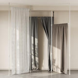 Umbra Anywhere Expandable Curtain Rod and Room Divider, Nickel Umbra