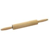 Rocky Mountain Goods Large Classic Wood Rolling Pin with Handles - 17” Rolling Pin for Dough, Baking, Pizza, Cookies, Pie - Moisture Resistant Wood - Easy to Clean Rocky Mountain Goods