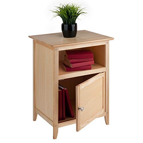 Winsome Wood Henry Accent Table, Natural, FURNITURE - WoodArtSupply