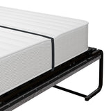 Bestar Nebula 65W Queen Murphy Bed in Bark Gray, Sleeping Arrangement for Multipurpose Room Bestar