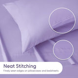 LONAVA Full Sheet Set 4 Pieces,Lavender Ultra Soft & Breathable Microbifer Sheets, 1600 Thread Count Hotel Luxury Oeko-Tex Bed Sheets, 14-16 Inch Deep Pocket Durable Wrinkle Free Sheets LONAVA