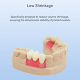 Antinsky Temporary Dental Model Resin for DLP LCD 3D Printer Resin 405nm High Precision High Hardness Fast Cure Time Teeth Textured Appearance Teeth Color A2 500g Antinsky