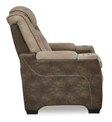 Signature Design by Ashley Next-Gen DuraPella Power Recliner with Adjustable Headrest, Sand Signature Design by Ashley