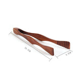 MinLia Bamboo Cooking Kitchen Tongs Food BBQ Tool, Wooden Clip Clamp BBQ Snack Bread Cooking Utensils MinLia