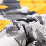 Feelyou Kids Construction Comforter Set Twin Bedding Sets for Boys Toddler Children Cartoon Cars Excavator Tractor Comforter Set Construction Machinery Truck Duvet Set Cars Bed Set with 1 Pillow Case Feelyou