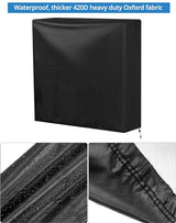 Qwork Rollaway Bed Cover, 40" x 13" x 41", Thickened Storage Cover for 38 in Folding Cot, Water & Dust Resistant, 600D Fabric Zipper QWORK