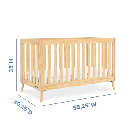 Delta Children Essex 4-in-1 Convertible Crib Greenguard Gold Certified, Natural Delta Children