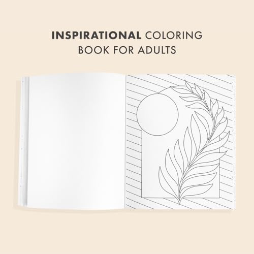 Good Things Grow Here: An Adult Coloring Book with Inspirational Quotes and Removable Wall Art Prints WoodArtSupply