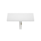 Furinno Hermite Wall Mounting Folding Table, White Furinno