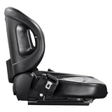 VEVOR Universal Forklift Seat,Tractor Seat with Adjustable Angle Back, Micro Switch and Seatbelt for Toyota Forklift,Tractor,Excavator Skid Loader Backhoe Dozer Telehandler VEVOR