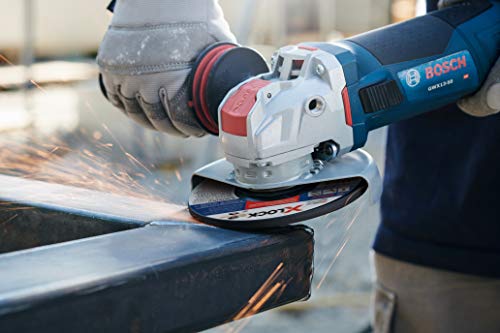 Bosch GWX13-50VSP 5 In. X-LOCK Variable-Speed Angle Grinder with Paddle Switch - WoodArtSupply