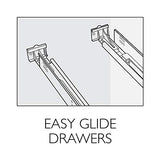 Design House Concord 60 Inch Bathroom Vanity, Ready to Assemble, Solid Wood, White, 587030 Design House