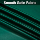 Homiest 60"x80" Duvet Cover for Weighted Blanket, Dark Green Satin, Silky & Removable Zippered Duvet Cover, Full/Queen Size, 1 Count Homiest