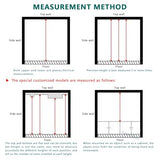 Ceiling to Floor Partition Post/Room Dividers Metal Slats，5/8/10pcs Privacy Screen Post Wall Poles Columns for Room Separation，No Drill Installation(5pcs,275cm/108in/9ft) Renmlion