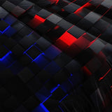Nttopship Red and Blue Checkered Comforter Set Queen Honeycomb Bedding Sets 3PCS for Kids Teen Adult Boy Room Decor Ultra-Soft Lightweight Microfiber 1 Comforter with 2 Pillowcases Nttopship