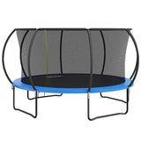 VEVOR 14FT Trampoline with Enclosure Net, Ladder, and Curved Pole, Heavy Duty with Jumping Mat and Spring Cover Padding, Outdoor Recreational for Kids Adults VEVOR