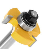 Yakamoz 1/2 Inch Shank Adjustable Tongue and Groove Router Bit Set 1-1/2" Stock Woodworking Cutting Milling Tools YAKAMOZ