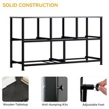 DWVO 5 Dresser for Bedroom, Fabric Dresser with 5 Drawers, Chest of Drawers for Closet, Black Dresser & Chest of Drawers DWVO