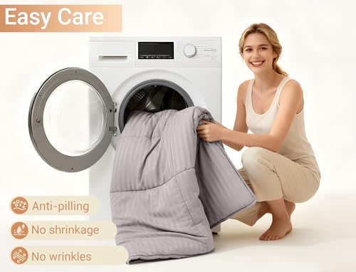 ZPECC Toddler Bedding Set - 4 Piece Hypoallergenic Baby Crib Bedding Set for Boys and Girls, Includes Toddler Comforter, Flat Sheet, Fitted Sheet and Pillowcase, Ashes of Roses ZPECC